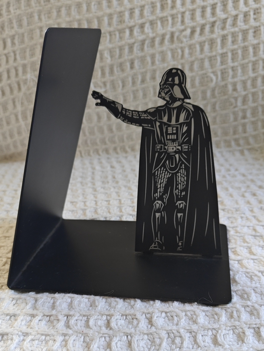 Black Darth Vader Metal Bookend (Hallmark/Disney/Star Wars)